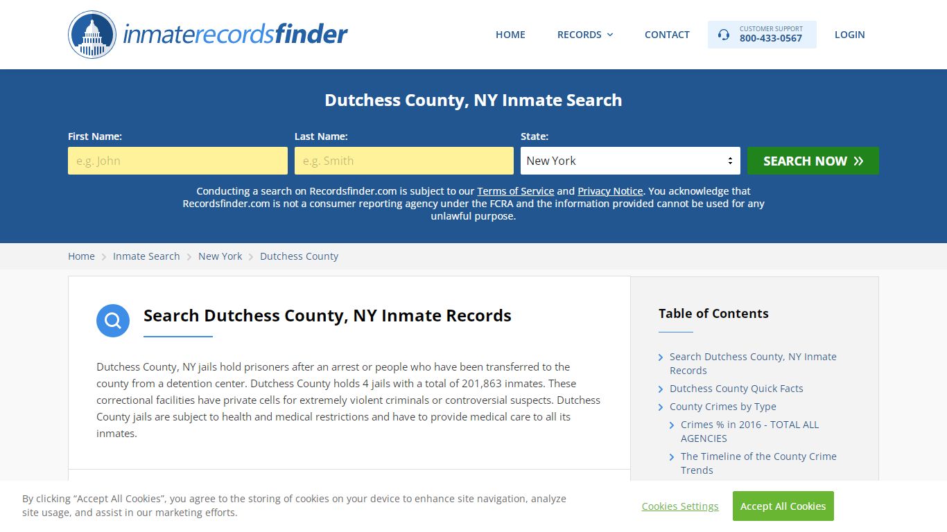 Dutchess County, NY Inmate Lookup & Jail Records Online